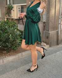 Зелена рокля DIZI