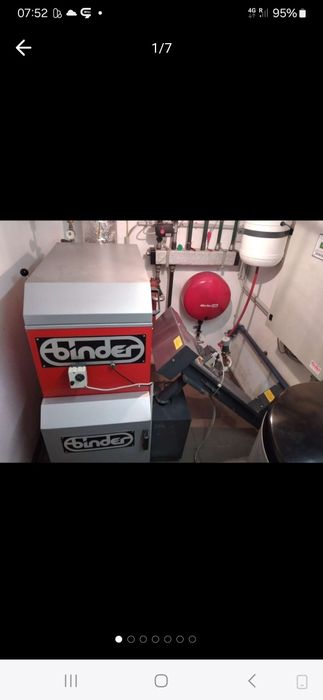 Vând centrala peleti