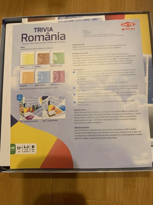 Vand jocul trivia romania