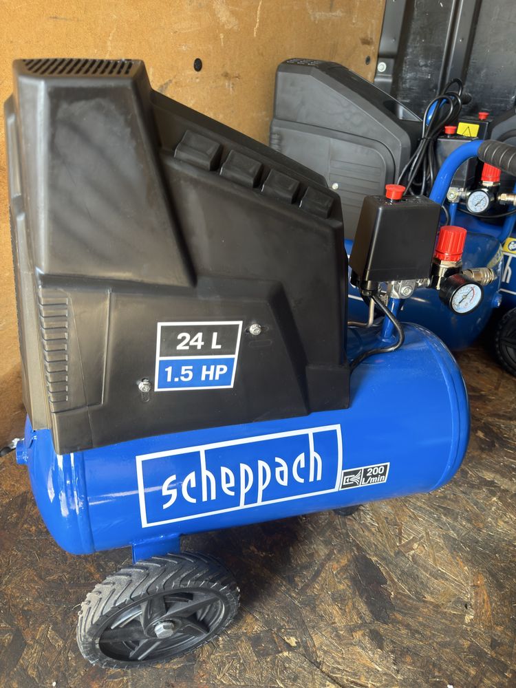 Compresor de aer 24 L Scheppach
