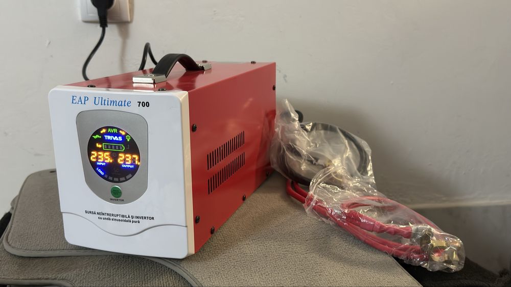 Ups centrala termica 700W/1000 VA Nou, Garantie 2 ani