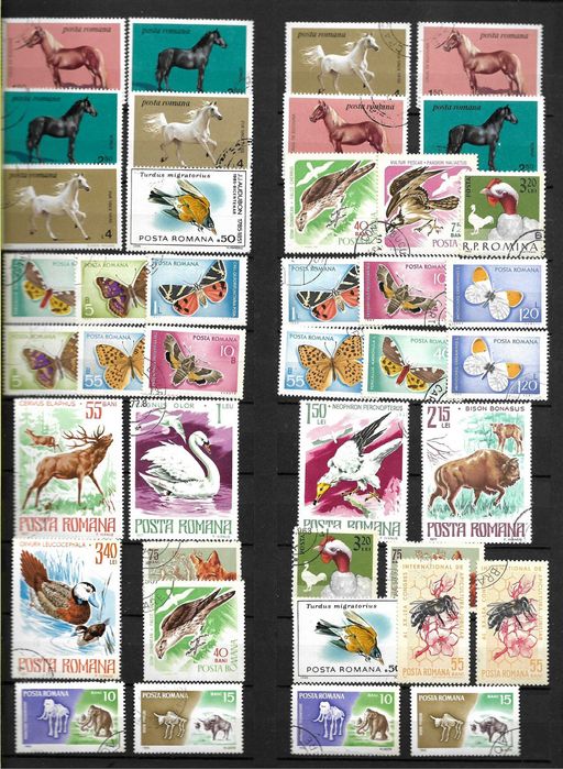 Invatare filatelie si relaxare super clasor cu timbre superbe