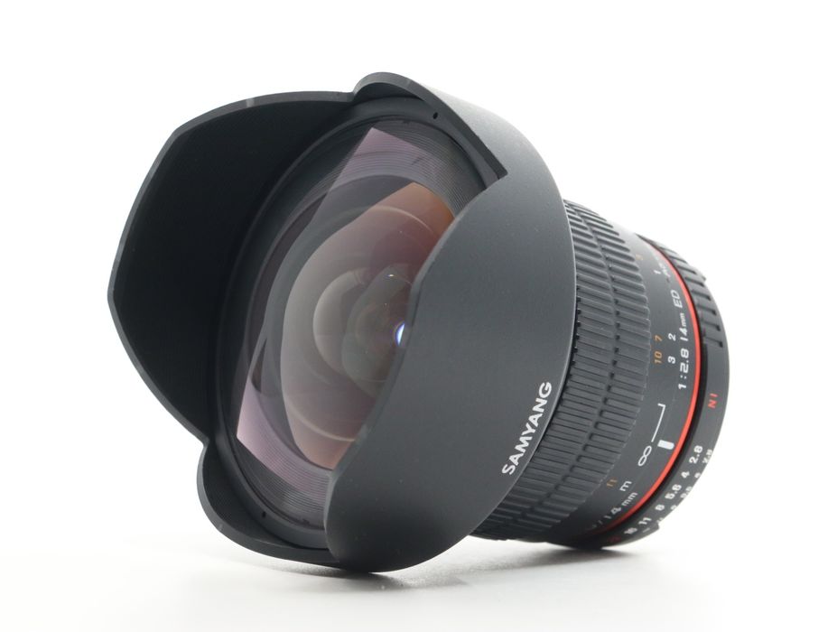Obiectiv manual Samyang 14mm, f2. 8
