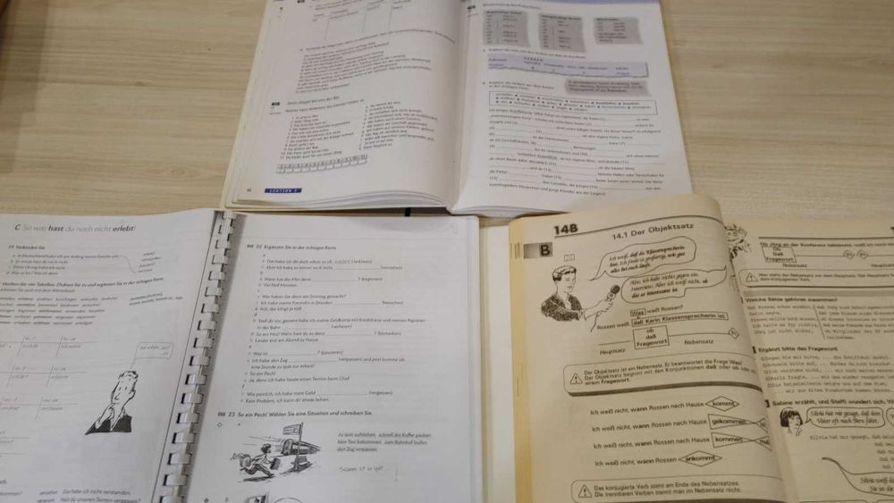 Учебници по немски език, нива А1, А2 и В1