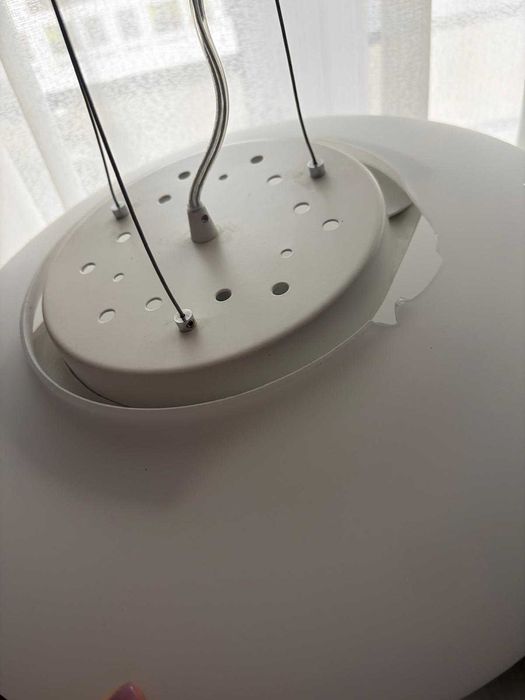 Lustre Ideal Lux — model Smarties Bianco SP3 D40 — set 3 bucăți