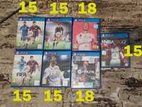 FIFA 15, 16 18 20 21 NBA17 Detroit Injustice Soul Calibur Tekken ps4