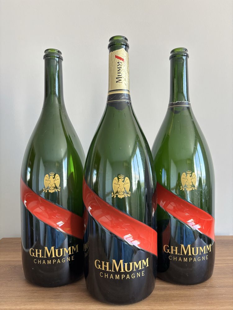 Бутилки от алкохол - Dom Perignon, Clase Azul, Cristal, Moet, Mumm