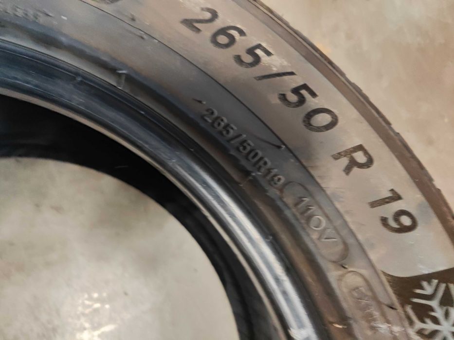 2бр.зимни гуми 265/50/19 Michelin