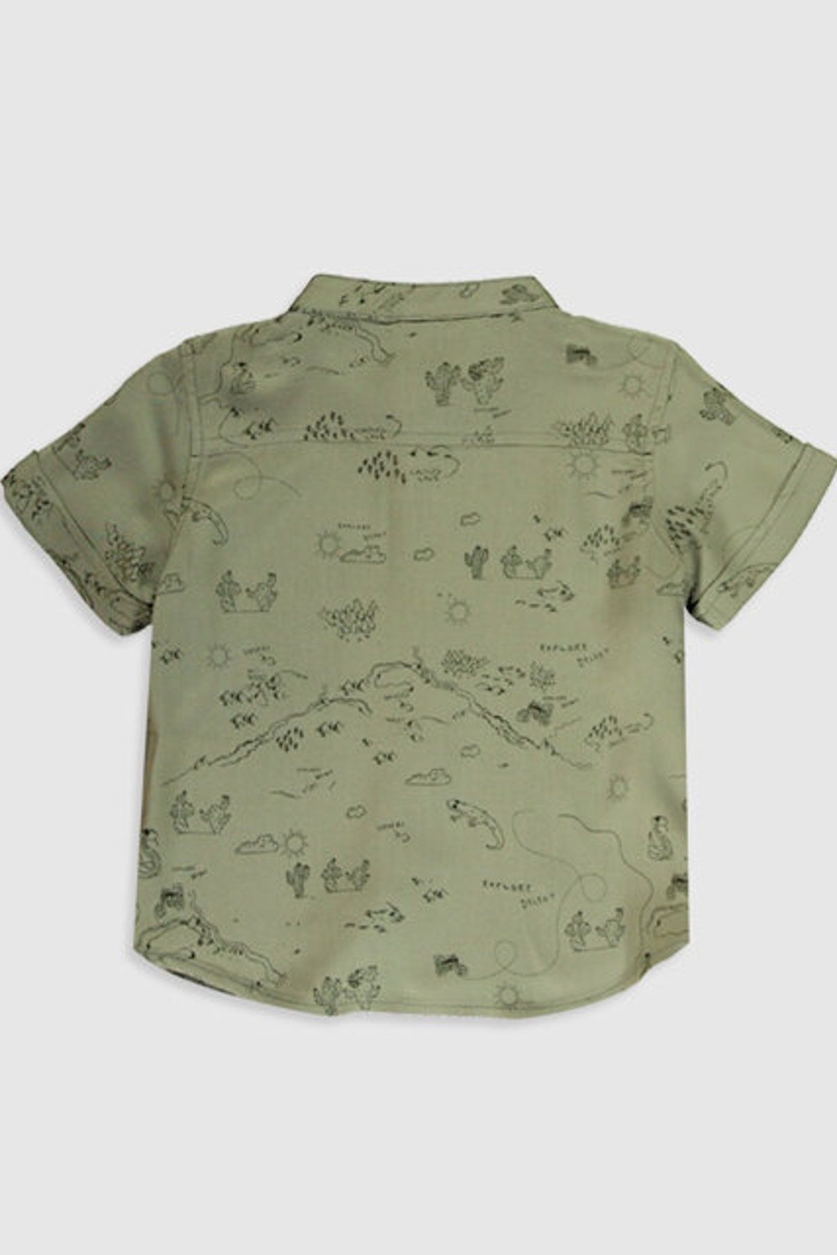 Рубашка для мальчика 9-12 месяцев,  ТУРЦИЯ LC WAIKIKI,  детская одежда