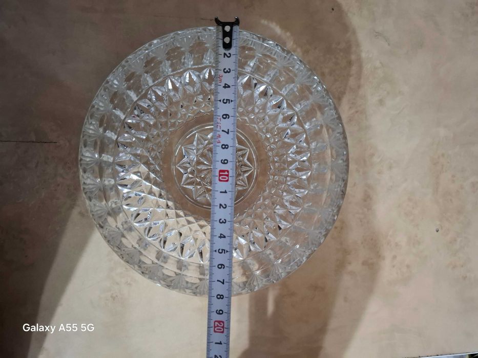 Ваза хрустальная