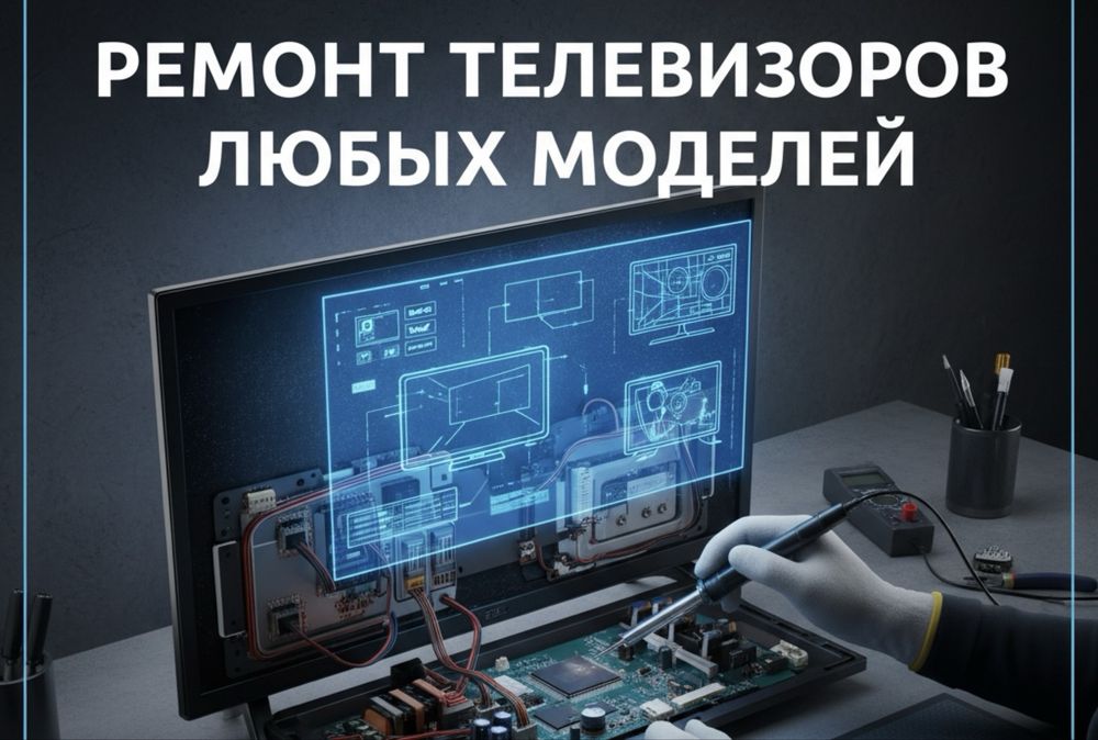 Ремонт телевизоров любых моделей