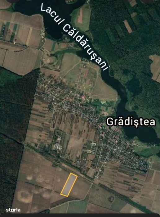 Teren extravilan 17566mp Gradistea/Ilfov