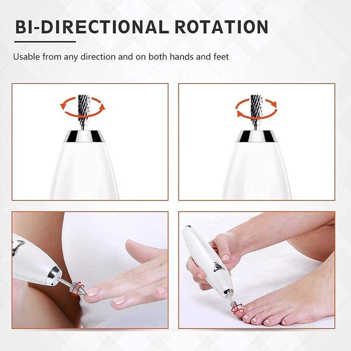 Електрическа пила за нокти TOUCHBeauty 6 в 1,магнитен калъф,акумулатор