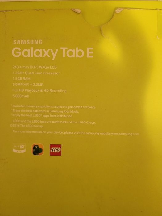 Tableta Samsung Galaxy Tab E