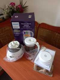 Aparat de gatit cu aburi si blender 4in1 Philips