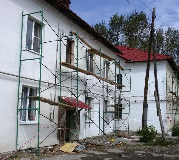 Прокат лесов на колёсах с трапами. Без залога. Счёт по работе