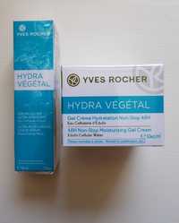 HYDRA VEGETAL Gel crema 48 ore + Ser Lichid ultrahidratant Yves Rocher