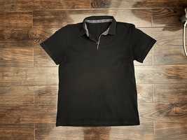 Мужская футболка поло черная , марки Efor Англия XL