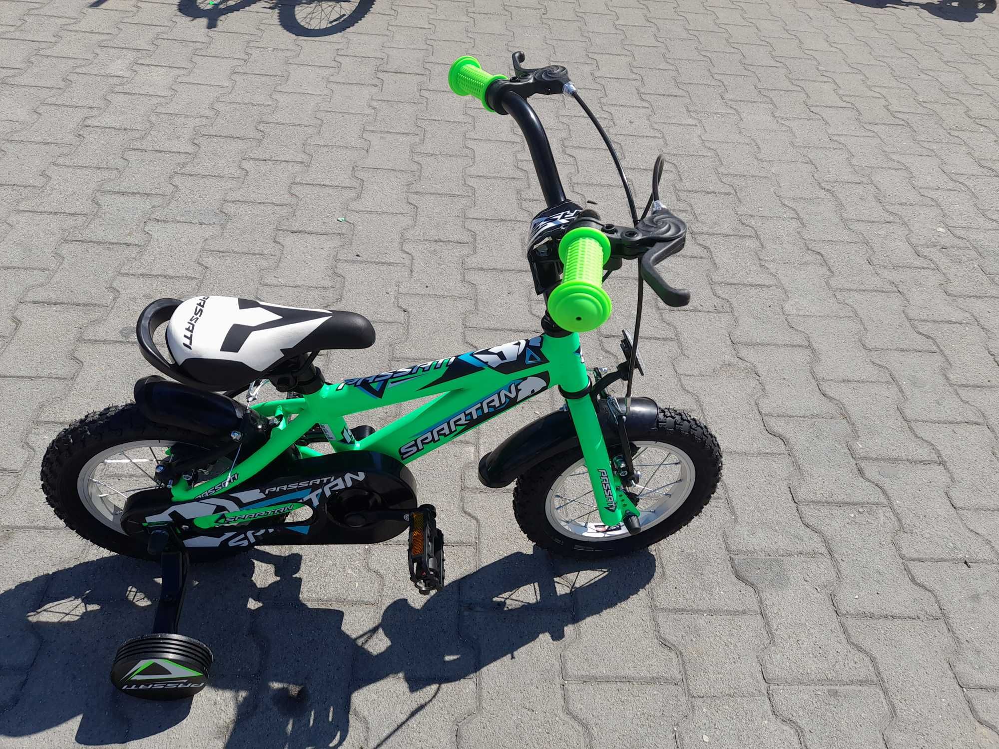 PASSATI Детско колело 12" SPARTAN зелен