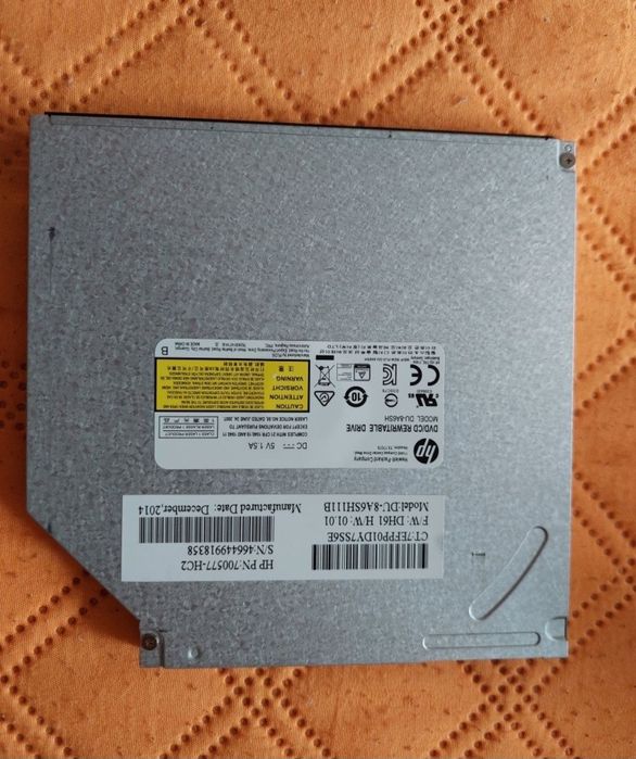 DVD ROM R/W HP Laptop 9.5mm