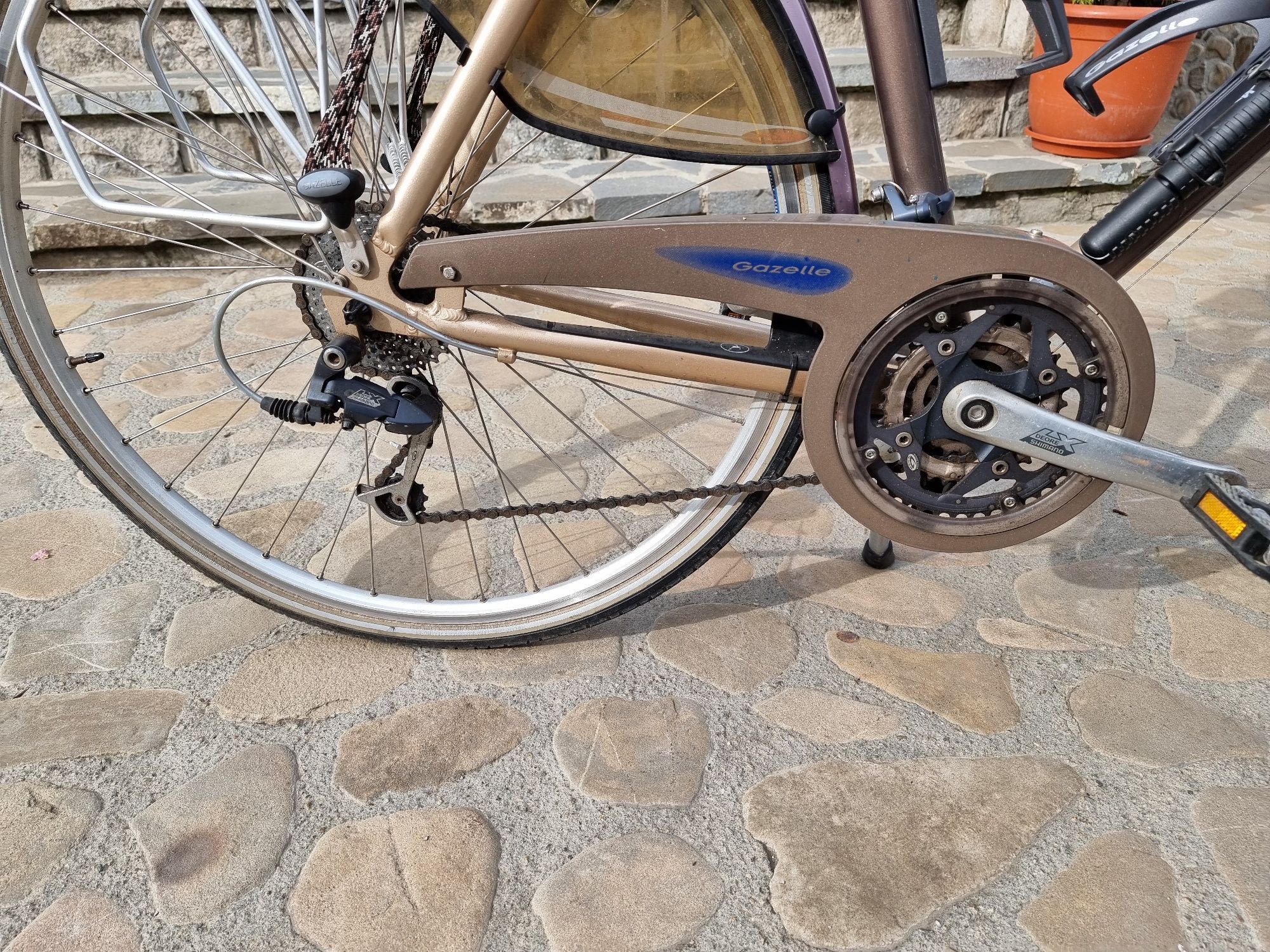 Vand bicicleta Gazelle Laussane originala cadru aluminiu