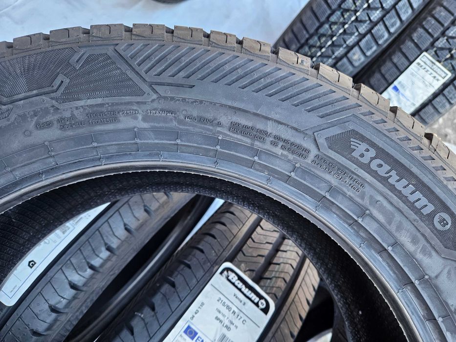 4 Нови бусови летни гуми 215/60 R17C Barum Vanis 3 109T 104H DOT3524
