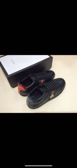 Adidasi Gucci unisex/piele naturală nu eco/certificat autenticitate