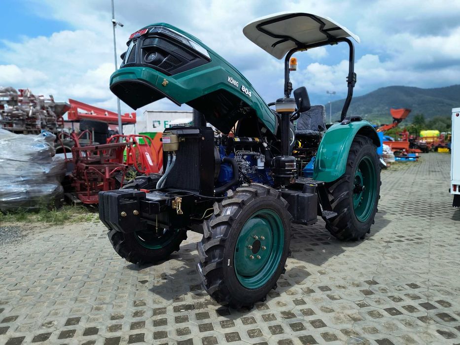 Tractor Konig NOU cu acoperis cu putere 80CP nou Agramix