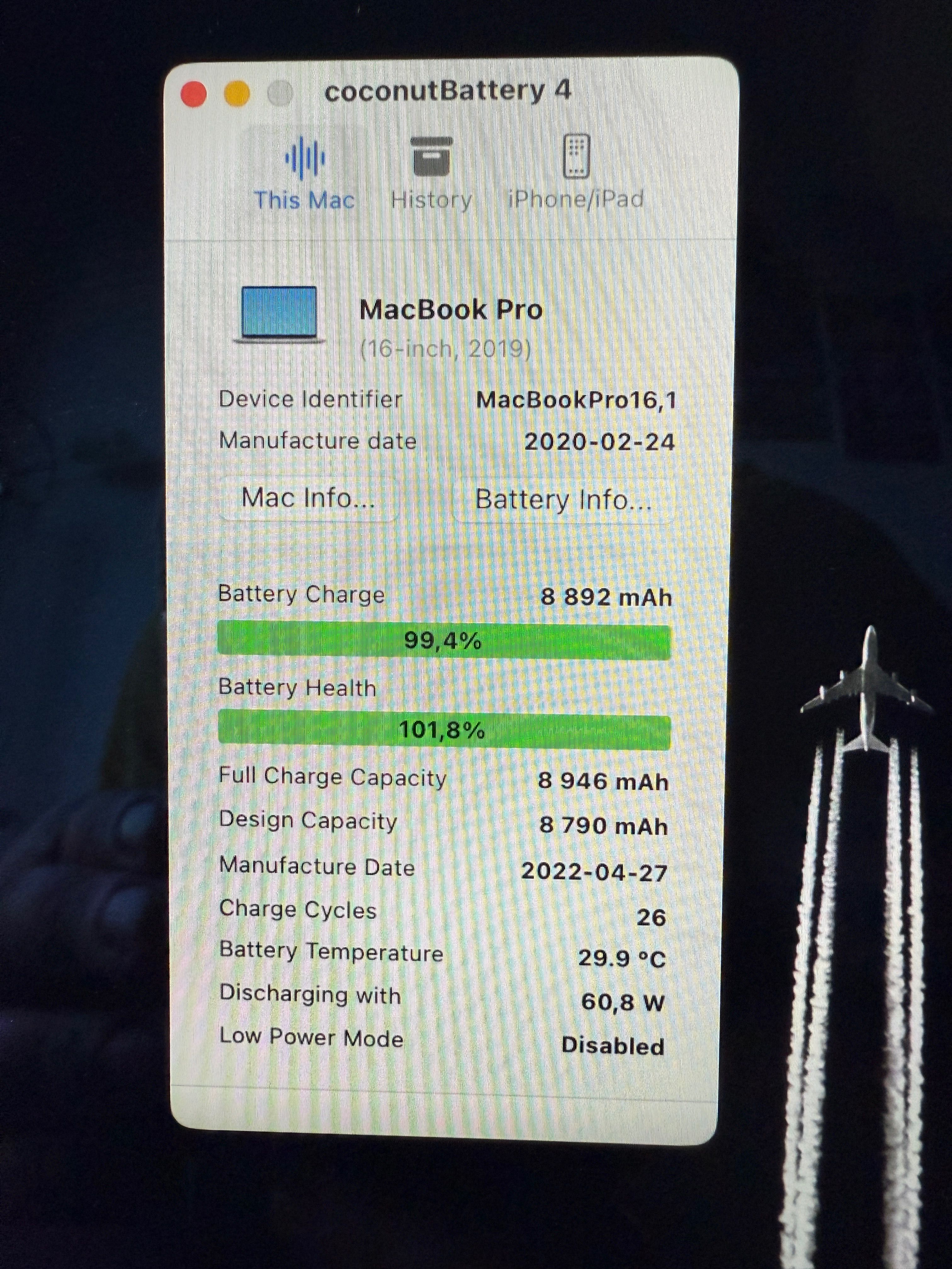 MacBook Pro 16" (2019) - i7 / 16GB RAM /
512GB SSD