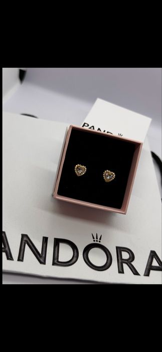 Пандора Pandora обеци