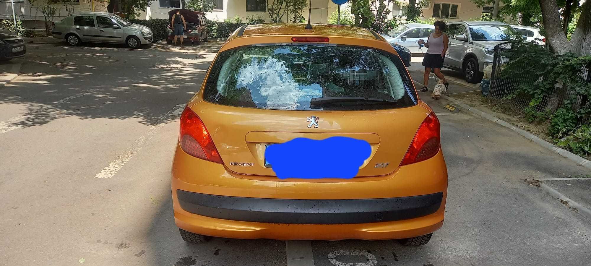 Peugeot 207 din 2007 benzina 1,4 , km 86.080 reali