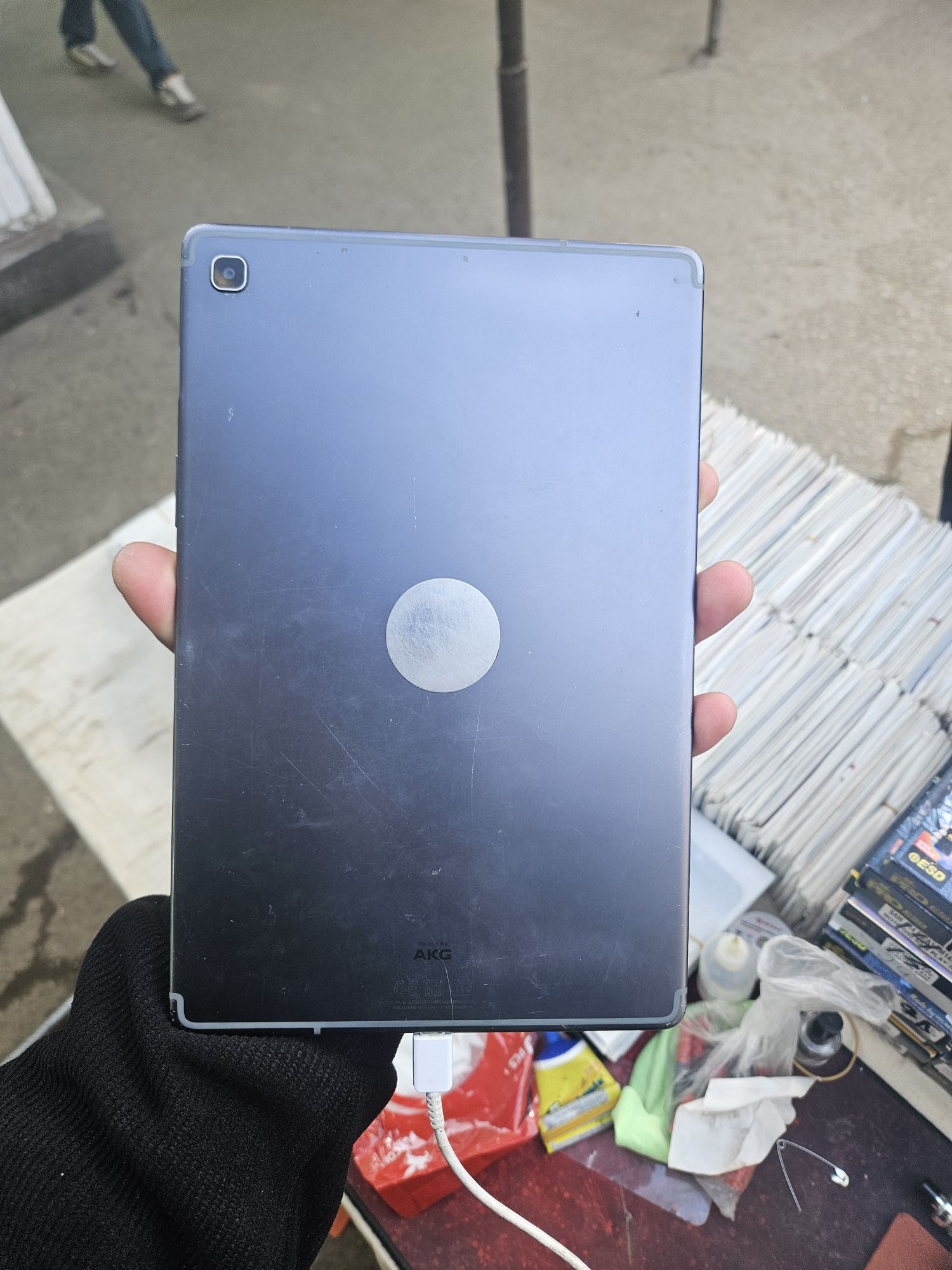 Samsung Galaxy Tab S5e ekran ketgan