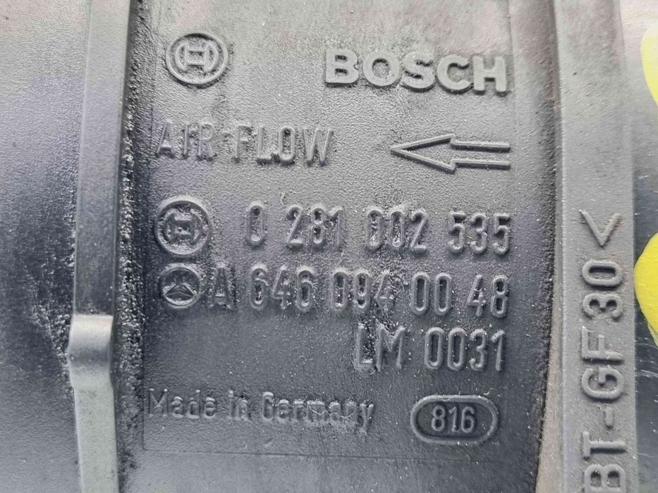 Debitmetru aer Mercedes Clasa C (W203) [Fabr 2000-2007] A6460940048 |