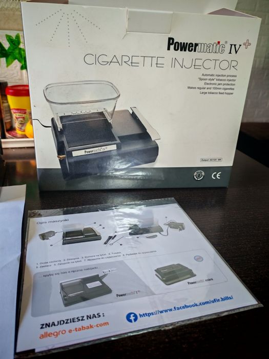 Vând mașină de injectat tutun