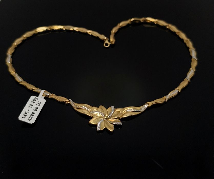 Bijuteria Royal lant din aur 14k 12.26 gr