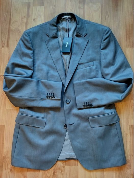 Пиджак Hugo Boss (Германия),шерсть,оригинал,новый,р-р 50