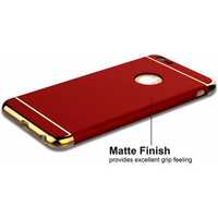 Husa pentru Apple iPhone 6/6S, GloMax 3in1 PerfectFit, Red