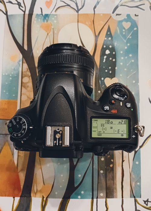 DSLR Full Frame Nikon D600 + Obiectiv Nikon 50mm f1.8