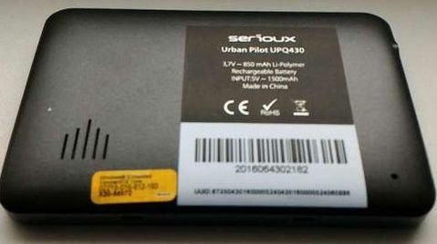 Sistem de navigatie serioux urbanpilot upq430 - diag 4.3inch