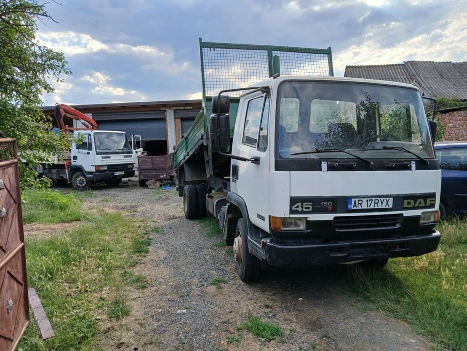Vand sau schimb Daf basculabil 7.5 t în stare foarte bună de funcționa
