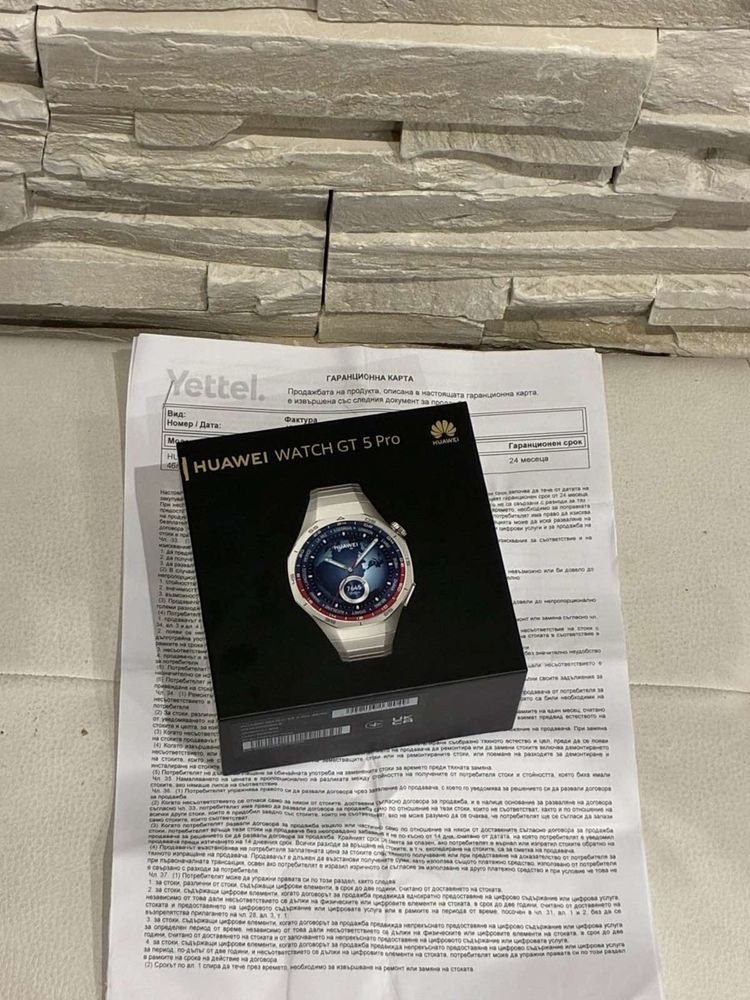Huawei Watch GT 5 Pro Titanium 24м. ГАРАНЦИЯ Yettel