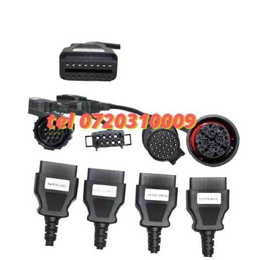 Set Cabluri Adaptoare Interfata Delphiautocom camioane Si Tiruri