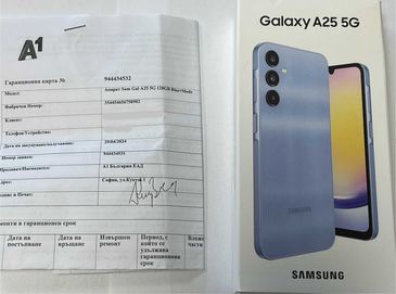 Samsung Galaxy A25 5G 128/6GB Нов 2год.гаранция!!!