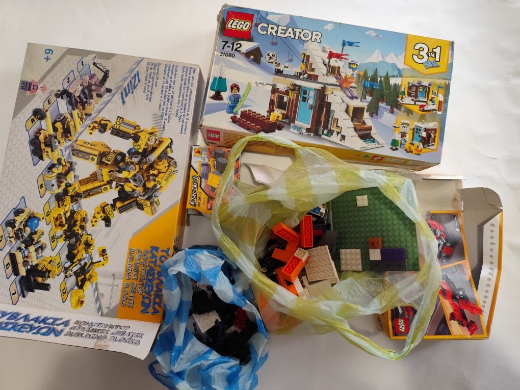 Lego Creator и копие на Lego - няколко конструктора