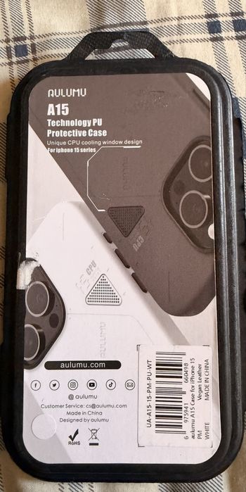 iPhone 15 pro max Original Aulumu case and Clear magsafe apple case