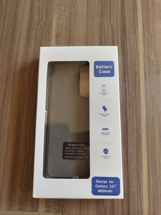 Husa Samsung s21 cu acumulator 4800 noua