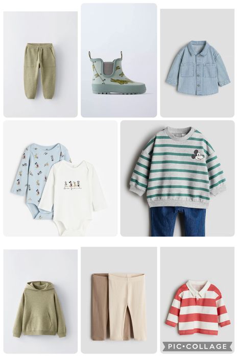 Дрешки за момче Zara HM Next 80 86 и 92 размер