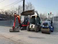 Mini utilaje Miniexcavator Buldoexcavator Bobcat Vola Cilindru Vola