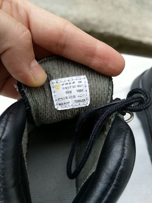 Оригинални боти естествена кожа Timberland