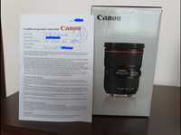 Canon EF 24-70mm f2.8L II USM inca in garantie